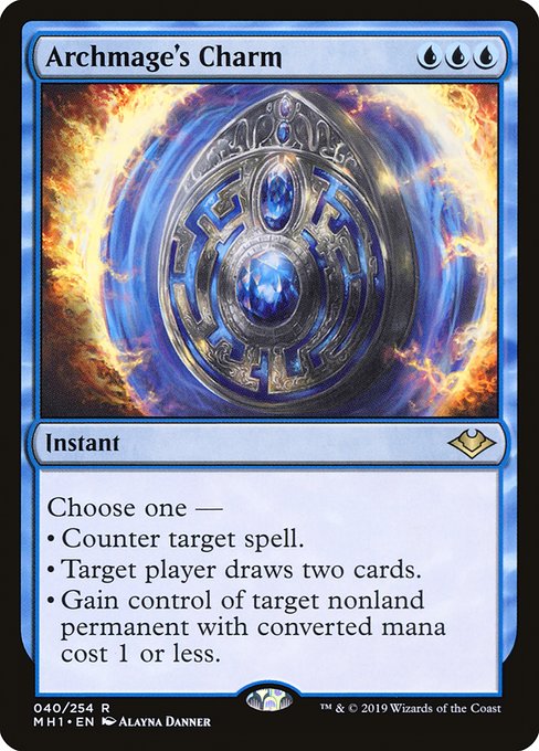 Archmage's Charm · Modern Horizons 40/255