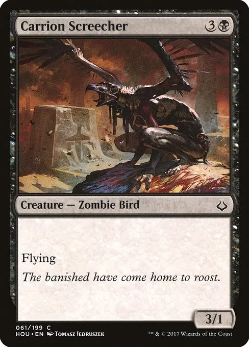 Carrion Screecher · Hour of Devastation 61/209