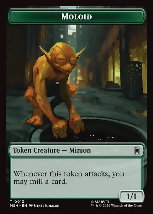 Moloid · Marvel Super Heroes Tokens 13