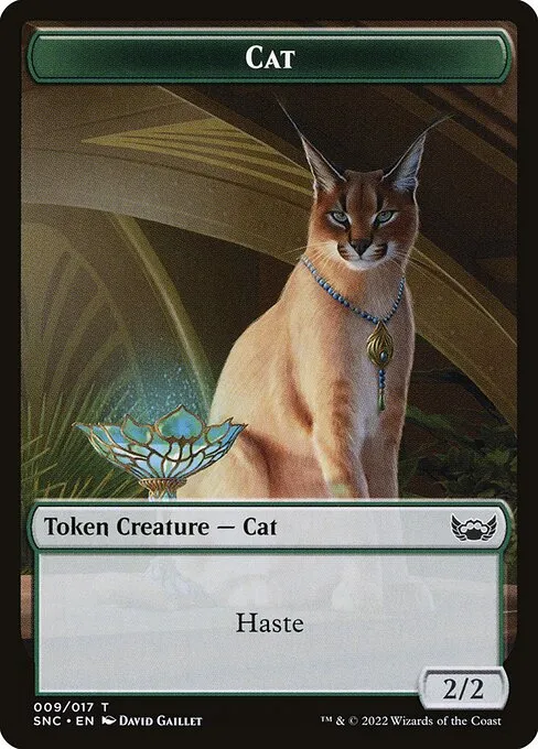 Cat · Streets of New Capenna Tokens 9/19