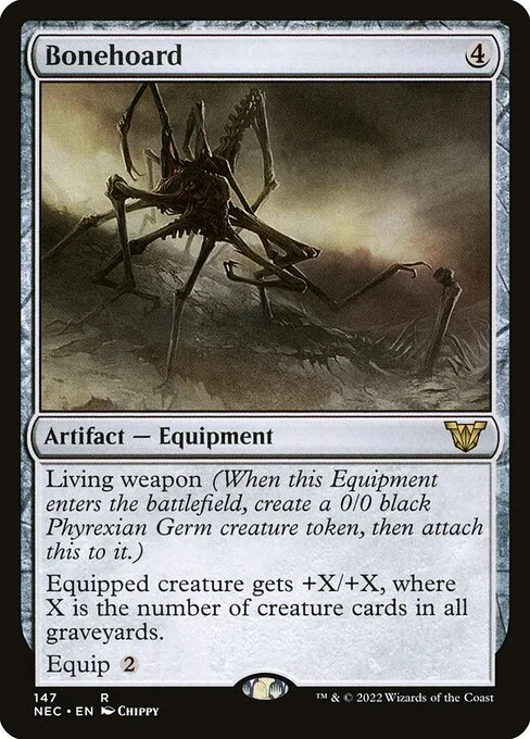 Bonehoard · Neon Dynasty Commander 147/179