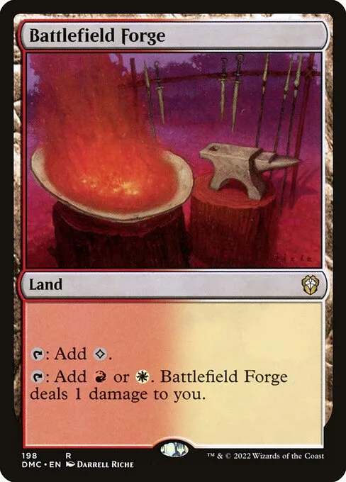 Battlefield Forge · Dominaria United Commander 198/240