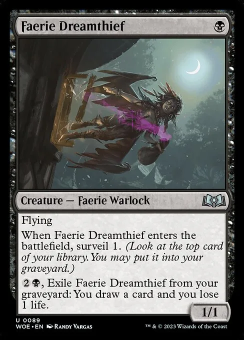 Faerie Dreamthief · Wilds of Eldraine 89/381