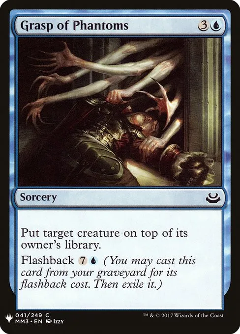 Grasp of Phantoms · The List MM3-41/5050