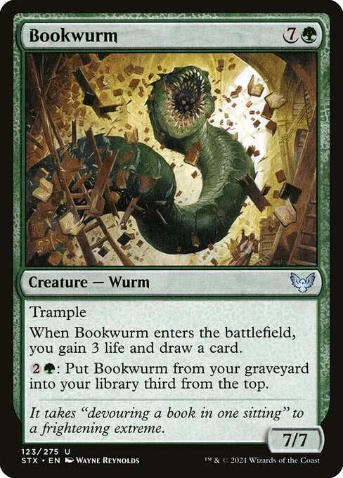 Bookwurm · Strixhaven: School of Mages 123/393