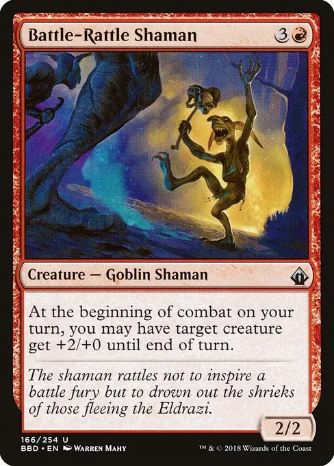 Battle-Rattle Shaman · Battlebond 166/256