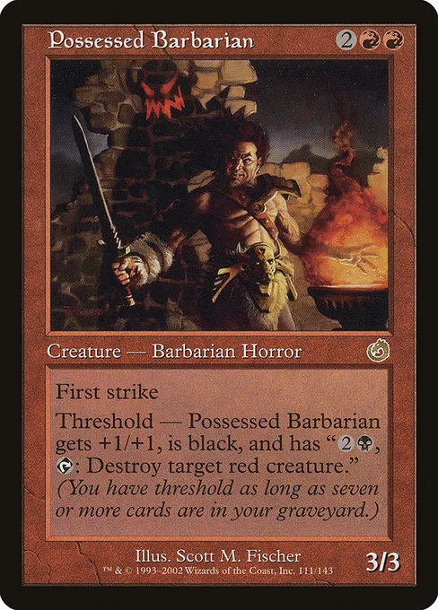 Possessed Barbarian · Torment 111/143