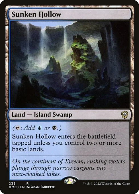 Sunken Hollow · Dominaria United Commander 235/240