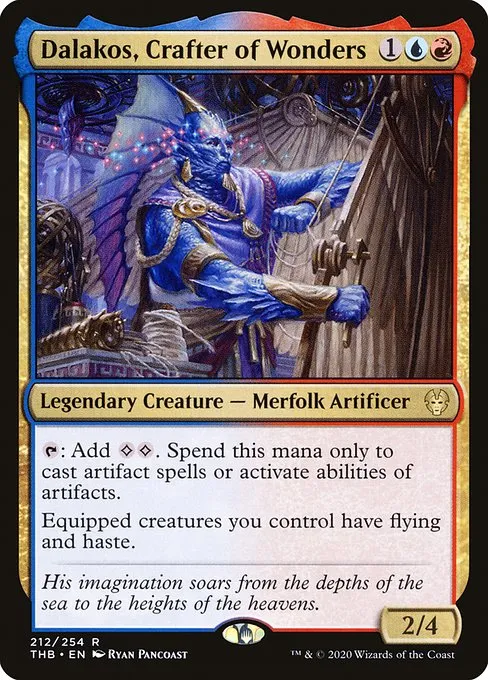 Dalakos, Crafter of Wonders · Theros Beyond Death 212/358