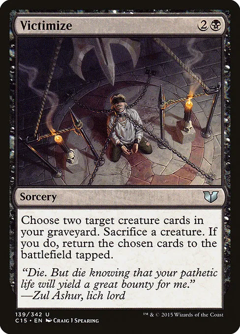 Victimize · Commander 2015 139/342