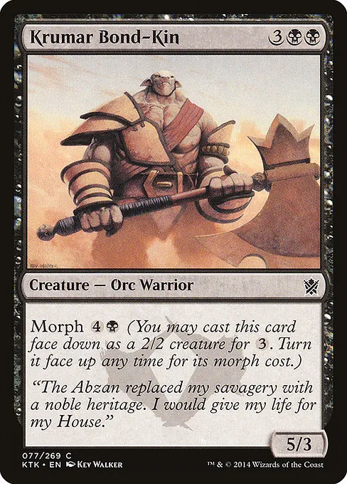 Krumar Bond-Kin · Khans of Tarkir 77/293