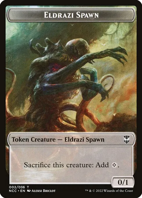 Eldrazi Spawn · New Capenna Commander Tokens 2/36