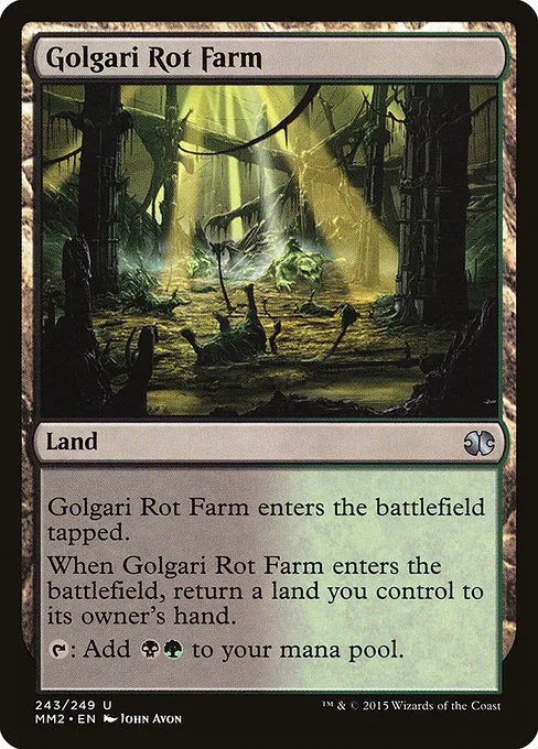 Golgari Rot Farm · Modern Masters 2015 243/249