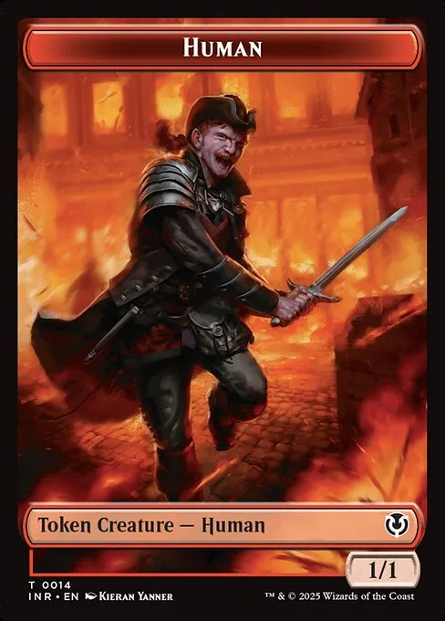 Human · Innistrad Remastered Tokens 14/27