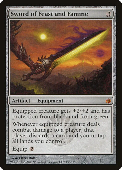Sword of Feast and Famine · Mirrodin Besieged 138/155