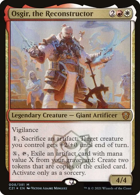 Osgir, the Reconstructor · Commander 2021 8/409