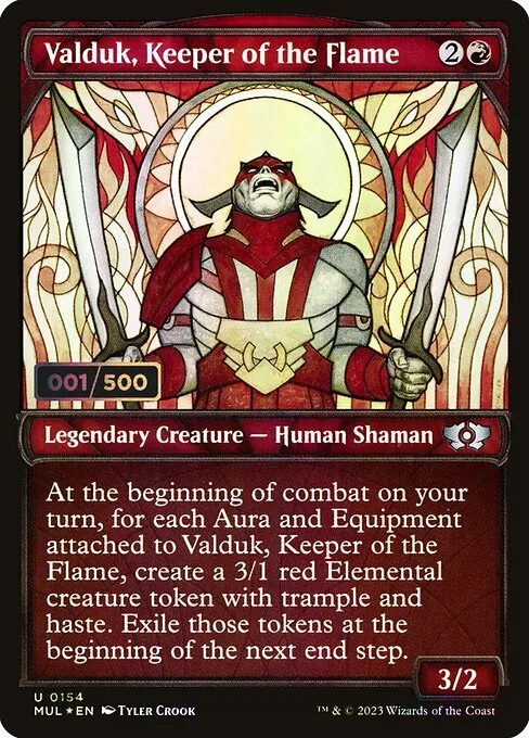 Valduk, Keeper of the Flame · Multiverse Legends 154z/261