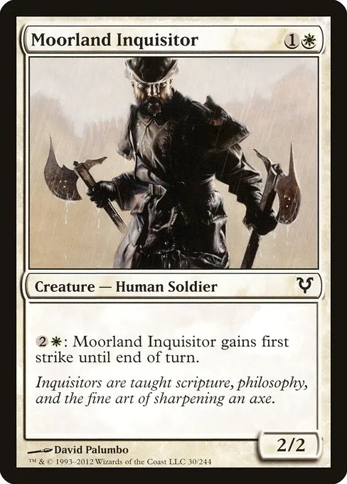 Moorland Inquisitor · Avacyn Restored 30/244