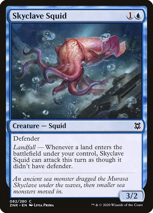 Skyclave Squid · Zendikar Rising 82/407