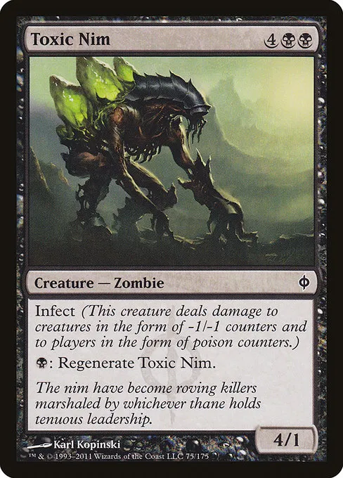 Toxic Nim · New Phyrexia 75/175