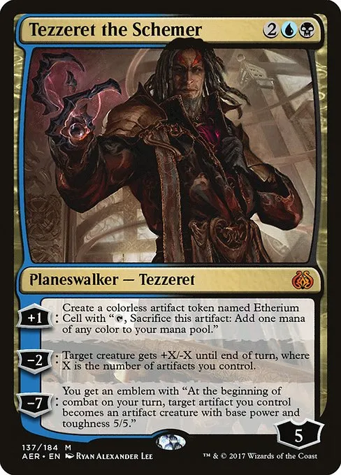 Tezzeret the Schemer · Aether Revolt 137/197