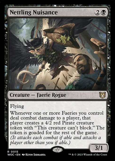 Nettling Nuisance · Wilds of Eldraine Commander 15/173