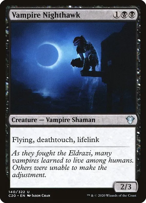 Vampire Nighthawk · Commander 2020 140/322