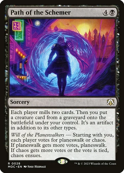 Path of the Schemer · March of the Machine Commander 28/450