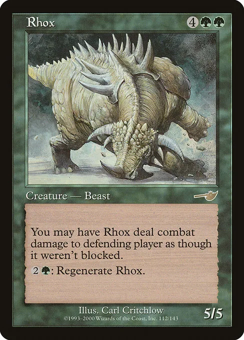 Rhox · Nemesis 112/143
