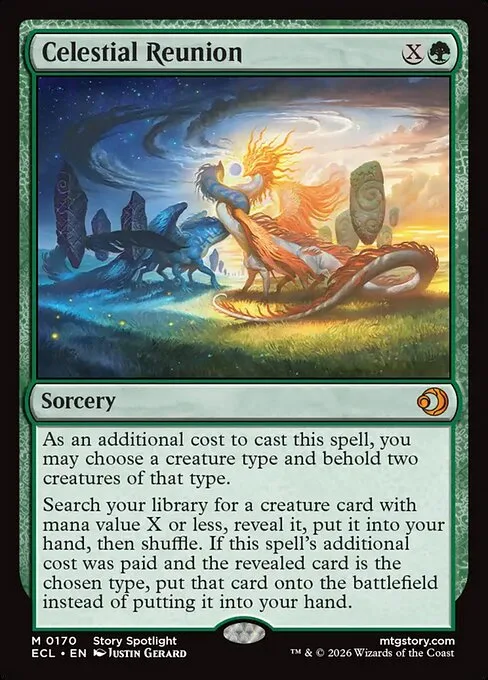 Celestial Reunion · Lorwyn Eclipsed 170/408