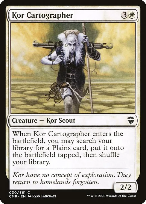 Kor Cartographer · Commander Legends 30/718