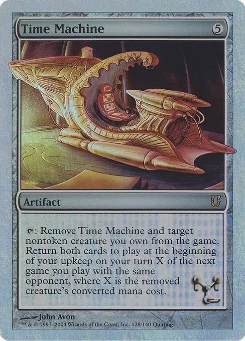 Time Machine · Unhinged 128★/168