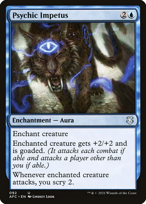 Psychic Impetus · Forgotten Realms Commander 92/331