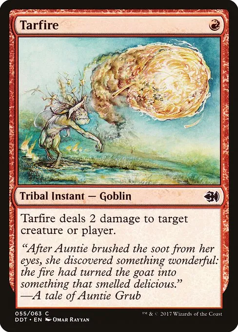 Tarfire · Duel Decks: Merfolk vs. Goblins 55/63
