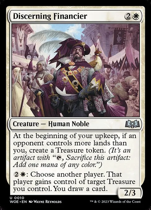 Discerning Financier · Wilds of Eldraine 10/381