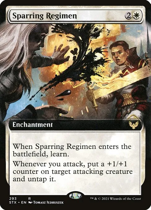 Sparring Regimen · Strixhaven: School of Mages 293/393