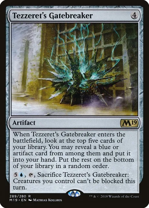Tezzeret's Gatebreaker · Core Set 2019 289/314