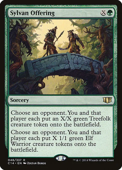 Sylvan Offering · Commander 2014 48/337