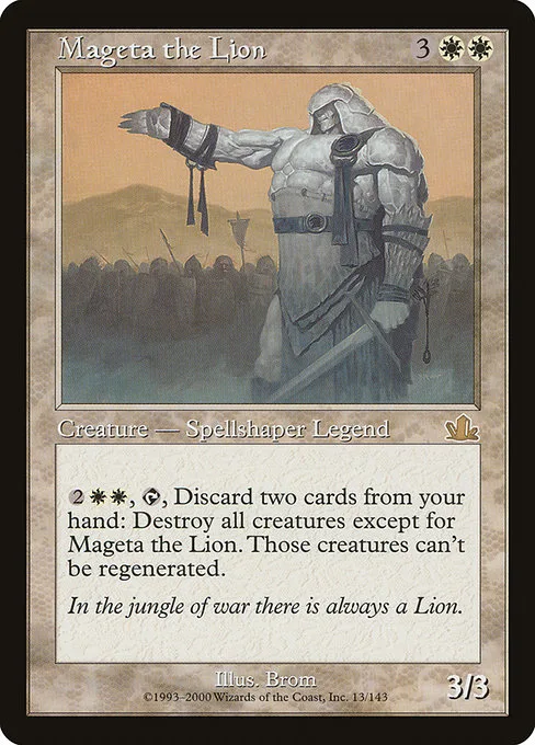 Mageta the Lion · Prophecy 13/144