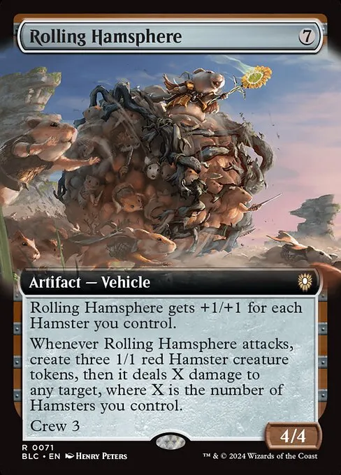 Rolling Hamsphere · Bloomburrow Commander 71/356