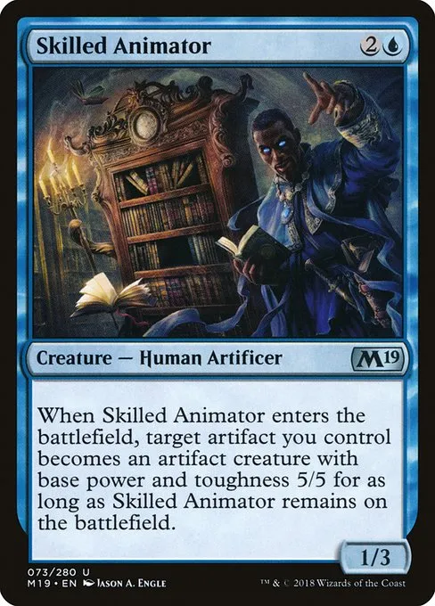 Skilled Animator · Core Set 2019 73/314
