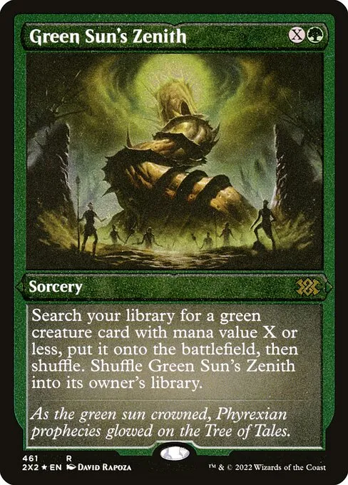 Green Sun's Zenith · Double Masters 2022 461/579
