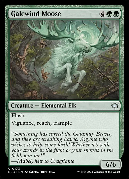 Galewind Moose · Bloomburrow 173/398
