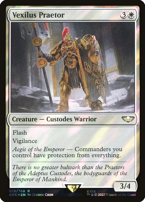 Vexilus Praetor · Warhammer 40,000 Commander 19★/617