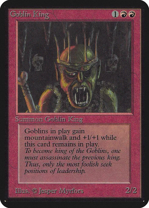 Goblin King · Limited Edition Alpha 154/295