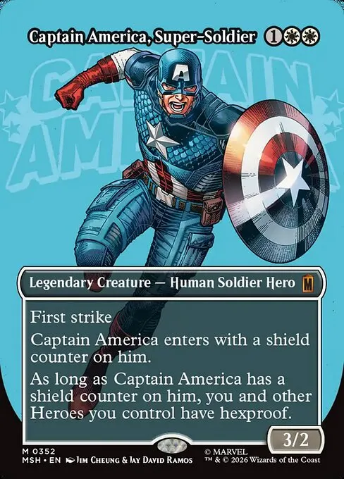 Captain America, Super-Soldier · Marvel Super Heroes 352/24