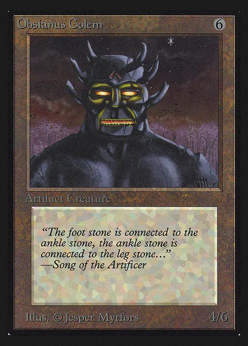 Obsianus Golem · Collectors' Edition 268/302