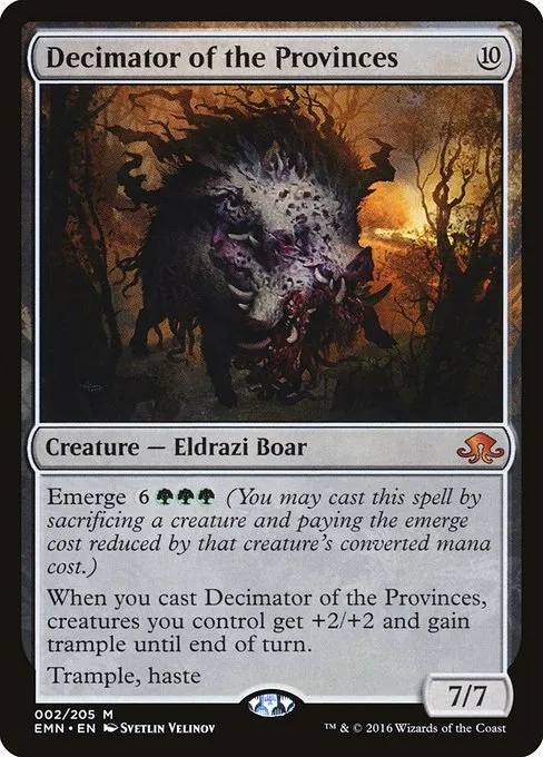 Decimator of the Provinces · Eldritch Moon 2/208