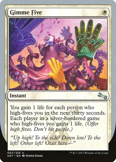 Gimme Five · Unstable 7/268