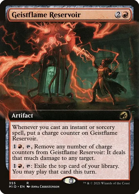 Geistflame Reservoir · Innistrad: Midnight Hunt 355/399